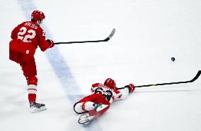 (BEIJING2022)CHINA-BEIJING-OLYMPIC WINTER GAMES-ICE HOCKEY-MEN'S QUATERFINAL-ROC VS DEN (CN)