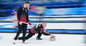 (BEIJING2022)CHINA-BEIJING-OLYMPIC WINTER GAMES-CURLING-MEN'S ROUND ROBIN SESSION-USA VS DEN (CN)