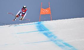 (BEIJING2022)CHINA-BEIJING-OLYMPIC WINTER GAMES-ALPINE SKIING-WOMEN'S ALPINE COMBINED (CN)