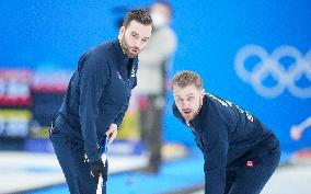 (BEIJING2022)CHINA-BEIJING-CURLING-MEN'S ROUND ROBIN SESSION-SWE VS SUI (CN)