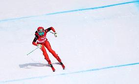 (BEIJING2022)CHINA-BEIJING-OLYMPIC WINTER GAMES-ALPINE SKIING-WOMEN'S ALPINE COMBINED (CN)