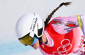 (BEIJING2022)CHINA-BEIJING-OLYMPIC WINTER GAMES-ALPINE SKIING-WOMEN'S ALPINE COMBINED (CN)