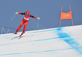 (BEIJING2022)CHINA-BEIJING-OLYMPIC WINTER GAMES-ALPINE SKIING-WOMEN'S ALPINE COMBINED (CN)