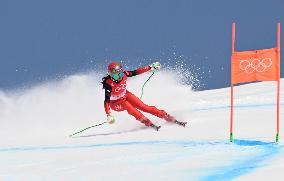 (BEIJING2022)CHINA-BEIJING-OLYMPIC WINTER GAMES-ALPINE SKIING-WOMEN'S ALPINE COMBINED (CN)