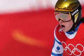 (BEIJING2022)CHINA-BEIJING-OLYMPIC WINTER GAMES-ALPINE SKIING-WOMEN'S ALPINE COMBINED (CN)