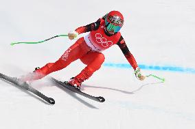 (BEIJING2022)CHINA-BEIJING-OLYMPIC WINTER GAMES-ALPINE SKIING-WOMEN'S ALPINE COMBINED (CN)