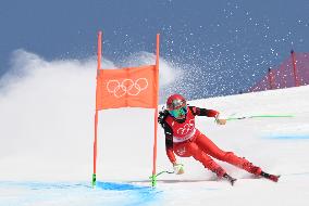 (BEIJING2022)CHINA-BEIJING-OLYMPIC WINTER GAMES-ALPINE SKIING-WOMEN'S ALPINE COMBINED (CN)