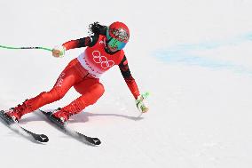 (BEIJING2022)CHINA-BEIJING-OLYMPIC WINTER GAMES-ALPINE SKIING-WOMEN'S ALPINE COMBINED (CN)