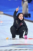 (BEIJING2022)CHINA-BEIJING-OLYMPIC WINTER GAMES-CURLING-WOMEN'S ROUND ROBIN SESSION-JPN VS SUI (CN)