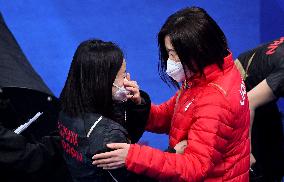 (BEIJING2022)CHINA-BEIJING-OLYMPIC WINTER GAMES-CURLING-WOMEN'S ROUND ROBIN SESSION-JPN VS SUI (CN)