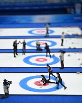 (BEIJING2022)CHINA-BEIJING-OLYMPIC WINTER GAMES-CURLING-WOMEN'S ROUND ROBIN SESSION-JPN VS SUI (CN)