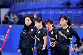 (BEIJING2022)CHINA-BEIJING-OLYMPIC WINTER GAMES-CURLING-WOMEN'S ROUND ROBIN SESSION-JPN VS SUI (CN)