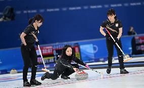 (BEIJING2022)CHINA-BEIJING-OLYMPIC WINTER GAMES-CURLING-WOMEN'S ROUND ROBIN SESSION-JPN VS SUI (CN)