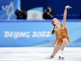 (BEIJING2022)CHINA-BEIJING-OLYMPIC WINTER GAMES-FIGURE SKATING-WOMEN SINGLE SKATING-FREE SKATING (CN)