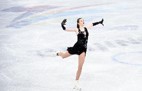 (BEIJING2022)CHINA-BEIJING-OLYMPIC WINTER GAMES-FIGURE SKATING-WOMEN SINGLE SKATING-FREE SKATING (CN)