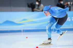 (BEIJING2022)CHINA-BEIJING-OLYMPIC WINTER GAMES-SPEED SKATING-WOMEN'S 1,000M (CN)