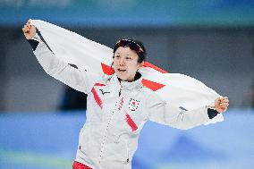 (BEIJING2022)CHINA-BEIJING-OLYMPIC WINTER GAMES-SPEED SKATING-WOMEN'S 1,000M (CN)