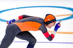 (BEIJING2022)CHINA-BEIJING-OLYMPIC WINTER GAMES-SPEED SKATING-WOMEN'S 1,000M (CN)