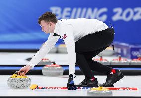 (BEIJING 2022)CHINA-BEIJING-OLYMPIC WINTER GAMES-CURLING-MEN-SEMIFINALS-USA VS GBR(CN)