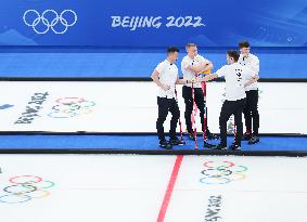 (BEIJING 2022)CHINA-BEIJING-OLYMPIC WINTER GAMES-CURLING-MEN-SEMIFINALS-USA VS GBR(CN)