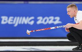 (BEIJING 2022)CHINA-BEIJING-OLYMPIC WINTER GAMES-CURLING-MEN-SEMIFINALS-USA VS GBR(CN)