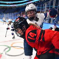 (BEIJING2022)CHINA-BEIJING-OLYMPIC WINTER GAMES-ICE HOCKEY-WOMEN'S GOLD MEDAL GAME-CAN VS USA (CN)