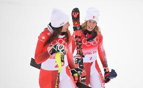 (BEIJING2022)CHINA-BEIJING-OLYMPIC WINTER GAMES-ALPINE SKIING-WOMEN'S ALPINE COMBINED (CN)