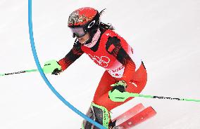 (BEIJING2022)CHINA-BEIJING-OLYMPIC WINTER GAMES-ALPINE SKIING-WOMEN'S ALPINE COMBINED (CN)