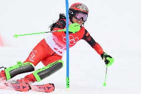 (BEIJING2022)CHINA-BEIJING-OLYMPIC WINTER GAMES-ALPINE SKIING-WOMEN'S ALPINE COMBINED (CN)