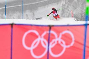 (BEIJING2022)CHINA-BEIJING-OLYMPIC WINTER GAMES-ALPINE SKIING-WOMEN'S ALPINE COMBINED (CN)