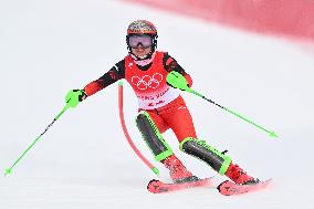 (BEIJING2022)CHINA-BEIJING-OLYMPIC WINTER GAMES-ALPINE SKIING-WOMEN'S ALPINE COMBINED (CN)