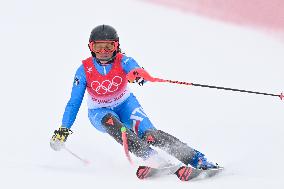 (BEIJING2022)CHINA-BEIJING-OLYMPIC WINTER GAMES-ALPINE SKIING-WOMEN'S ALPINE COMBINED (CN)