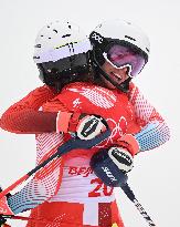 (BEIJING2022)CHINA-BEIJING-OLYMPIC WINTER GAMES-ALPINE SKIING-WOMEN'S ALPINE COMBINED (CN)