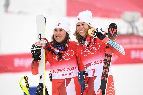 (BEIJING2022)CHINA-BEIJING-OLYMPIC WINTER GAMES-ALPINE SKIING-WOMEN'S ALPINE COMBINED (CN)