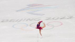 (BEIJING2022)CHINA-BEIJING-OLYMPIC WINTER GAMES-FIGURE SKATING-WOMEN SINGLE SKATING-FREE SKATING (CN)