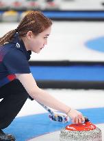 (BEIJING2022)CHINA-BEIJING-OLYMPIC WINTER GAMES-CURLING-WOMEN'S ROUND ROBIN SESSION-KOR VS SWE (CN)