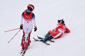 (BEIJING2022)CHINA-BEIJING-OLYMPIC WINTER GAMES-ALPINE SKIING-WOMEN'S ALPINE COMBINED (CN)