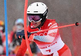 (BEIJING2022)CHINA-BEIJING-OLYMPIC WINTER GAMES-ALPINE SKIING-WOMEN'S ALPINE COMBINED (CN)