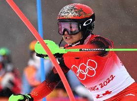 (BEIJING2022)CHINA-BEIJING-OLYMPIC WINTER GAMES-ALPINE SKIING-WOMEN'S ALPINE COMBINED (CN)