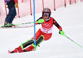 (BEIJING2022)CHINA-BEIJING-OLYMPIC WINTER GAMES-ALPINE SKIING-WOMEN'S ALPINE COMBINED (CN)