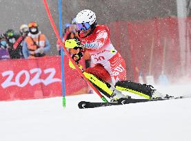 (BEIJING2022)CHINA-BEIJING-OLYMPIC WINTER GAMES-ALPINE SKIING-WOMEN'S ALPINE COMBINED (CN)