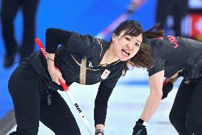 (BEIJING2022)CHINA-BEIJING-CURLING-OLYMPIC WINTER GAMES-WOMEN'S ROUND ROBIN SESSION-JPN VS SUI (CN)