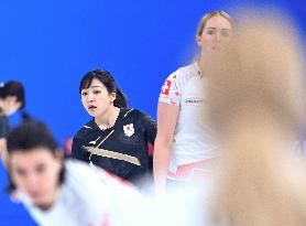 (BEIJING2022)CHINA-BEIJING-CURLING-OLYMPIC WINTER GAMES-WOMEN'S ROUND ROBIN SESSION-JPN VS SUI (CN)