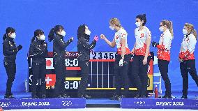 (BEIJING2022)CHINA-BEIJING-CURLING-OLYMPIC WINTER GAMES-WOMEN'S ROUND ROBIN SESSION-JPN VS SUI (CN)