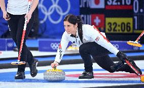 (BEIJING2022)CHINA-BEIJING-OLYMPIC WINTER GAMES-CURLING-WOMEN'S ROUND ROBIN SESSION-ROC VS GBR (CN)