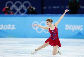 (BEIJING2022)CHINA-BEIJING-OLYMPIC WINTER GAMES-FIGURE SKATING-WOMEN SINGLE SKATING-FREE SKATING (CN)