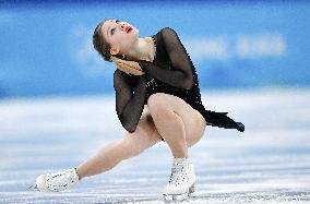 (BEIJING2022)CHINA-BEIJING-OLYMPIC WINTER GAMES-FIGURE SKATING-WOMEN SINGLE SKATING-FREE SKATING (CN)