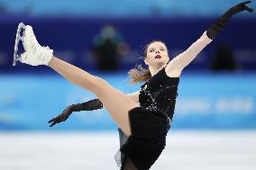 (BEIJING2022)CHINA-BEIJING-OLYMPIC WINTER GAMES-FIGURE SKATING-WOMEN SINGLE SKATING-FREE SKATING (CN)