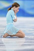 (BEIJING2022)CHINA-BEIJING-OLYMPIC WINTER GAMES-FIGURE SKATING-WOMEN SINGLE SKATING-FREE SKATING (CN)