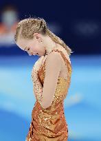 (BEIJING2022)CHINA-BEIJING-OLYMPIC WINTER GAMES-FIGURE SKATING-WOMEN SINGLE SKATING-FREE SKATING (CN)